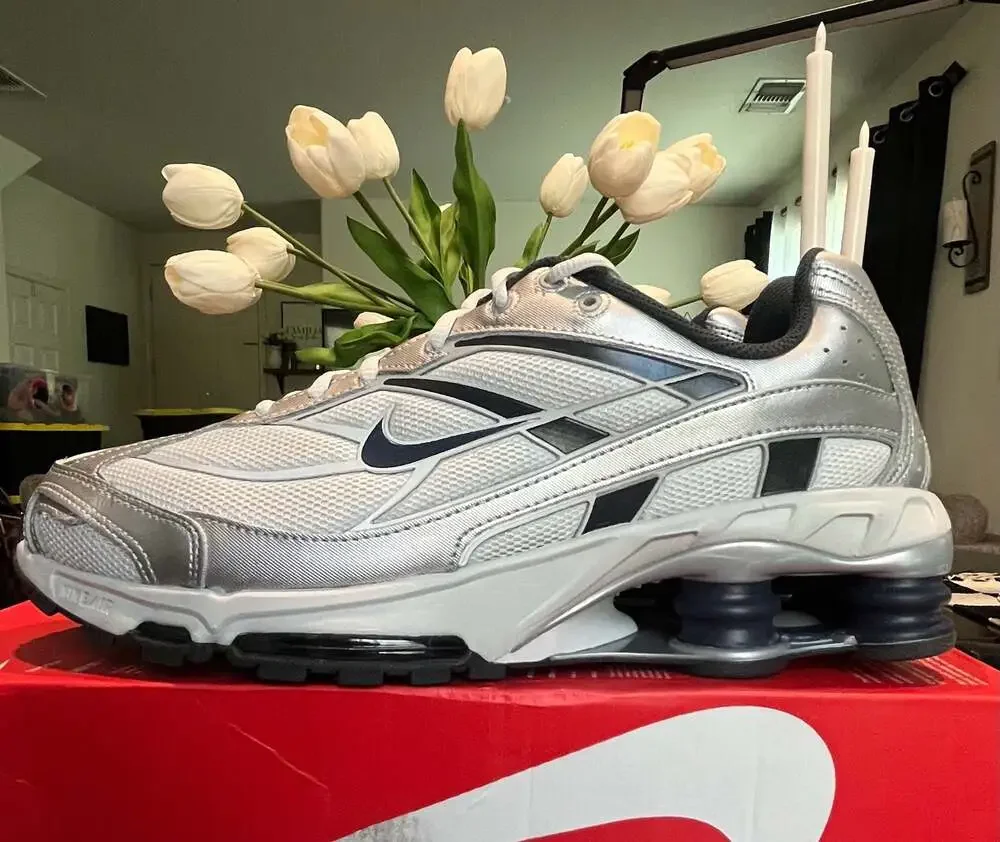 Nike Shox Ride 2 'Photon Dust/Metallic Silver/Anthracite/Midnight Navy' Running